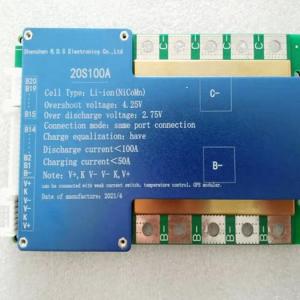 20S 72V 100A/150A/200A BMS Battery Protection Board